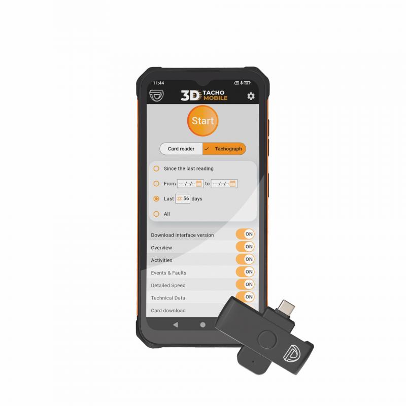 Czytnik 3D TACHO MOBILE